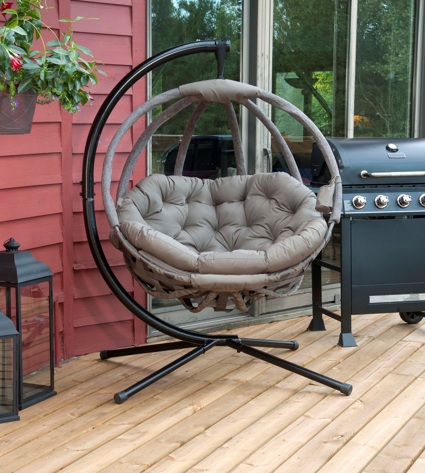 FlowerHouse Hanging Ball Chair with Stand - Overland